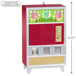 Hallmark Nellco Eggnog Machine Musical Ornament With Light 8 Hallmark Nellco Eggnog Machine Musical Ornament With Light -Hot Sale Hallmark Store Eggnog Vending Machine Keepsake Ornament 2599QGO2649 03