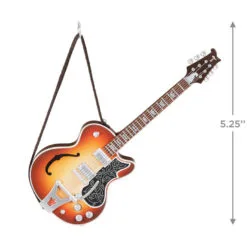 Hallmark Lookin' Out My Back Door Guitar Musical Ornament -Hot Sale Hallmark Store Electric Guitar Keepsake Ornament 2099QGO2629 03