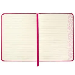 Hallmark Embossed Border Fuchsia Faux Leather Notebook -Hot Sale Hallmark Store Embossed Border Fuchsia Faux Leather Notebook 5HWJ6937 04