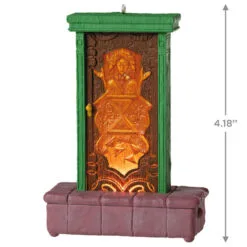 Hallmark Disney Encanto We Don't Talk About Bruno Musical Ornament With Light -Hot Sale Hallmark Store Encanto Brunos Door Keepsake Ornament 2499QXD6639 03