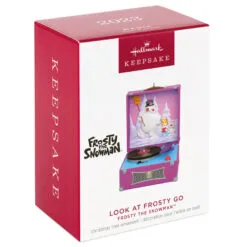 Hallmark Frosty The Snowman™ Look At Frosty Go Ornament With Light And Sound 9 Hallmark Frosty The Snowman™ Look At Frosty Go Ornament With Light And Sound -Hot Sale Hallmark Store Frosty the Snowman Record Player Keepsake Ornament 2499QXI6279 04