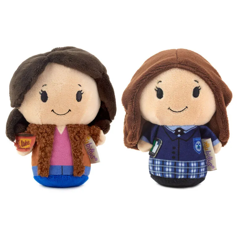 Hallmark Itty Bittys® Gilmore Girls Lorelai And Rory Gilmore Plush, Set Of 2 1 Hallmark Itty Bittys® Gilmore Girls Lorelai And Rory Gilmore Plush, Set Of 2