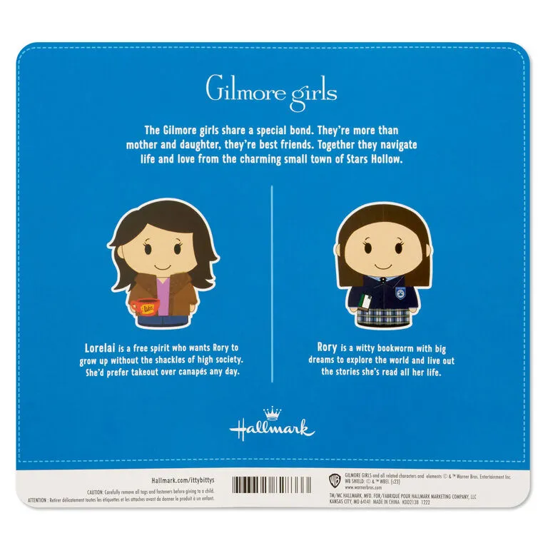 Hallmark Itty Bittys® Gilmore Girls Lorelai And Rory Gilmore Plush, Set Of 2 4 Hallmark Itty Bittys® Gilmore Girls Lorelai And Rory Gilmore Plush, Set Of 2 - Image 4