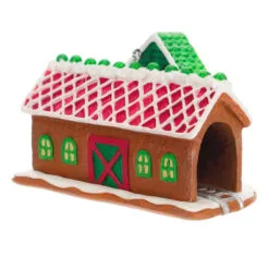 Hallmark Season's Treatings Special Edition Ornament -Hot Sale Hallmark Store Gingerbread Train Depot Keepsake Ornament 1899QXT4117 06