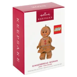 Hallmark Gingerbread Woman LEGO® Minifigure Ornament -Hot Sale Hallmark Store Gingerbread Woman LEGO Minifig Keepsake Ornament 1699QXI7329 04