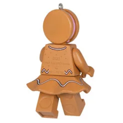 Hallmark Gingerbread Woman LEGO® Minifigure Ornament -Hot Sale Hallmark Store Gingerbread Woman LEGO Minifig Keepsake Ornament 1699QXI7329 06