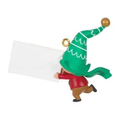 Hallmark Gnome For Christmas Cinnamon's Letter To Santa Ornament -Hot Sale Hallmark Store Girl Gnome Letter to Santa Keepsake Ornament 1799QXE3319 06