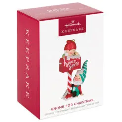 Hallmark Gnome For Christmas Ornament -Hot Sale Hallmark Store Gnomes Mailing Letter to Santa Keepsake Ornament 1999QXR8109 04