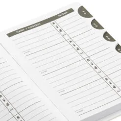 Hallmark Gold Polka Dots Address Book -Hot Sale Hallmark Store Gold Polka Dots Address Book 1ADD1620 07