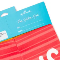 Hallmark Sophia The Golden Girls Sicily Novelty Crew Socks -Hot Sale Hallmark Store Golden Girls Sophia Funny Novelty Crew Socks 1GOL1054 03