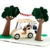 Hallmark Hope Your Day Is Good To A Tee Golf 3D Pop-Up Card