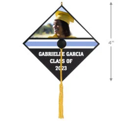 Hallmark Graduation Cap Text And Photo Personalized Ornament 6 Hallmark Graduation Cap Text And Photo Personalized Ornament -Hot Sale Hallmark Store Graduation Cap Text and Photo Personalized Keepsake Ornament 2499QHE2120B2 03