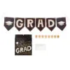 Hallmark Graduation Party Kit With Banner, Card Box, Advice Cards And Table Runner