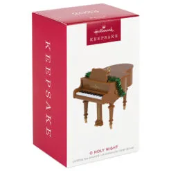 Hallmark O Holy Night Musical Ornament -Hot Sale Hallmark Store Grand Piano Musical Keepsake Ornament 2099QSM7849 04