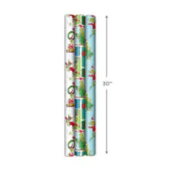 Hallmark Dr. Seuss™ Grinch 3-Pack Christmas Wrapping Paper Assortment, 105 Sq. Ft. 10 Hallmark Dr. Seuss™ Grinch 3-Pack Christmas Wrapping Paper Assortment, 105 Sq. Ft. -Hot Sale Hallmark Store Grinch 3Pack Christmas Wrapping Paper 5JXW1211 04