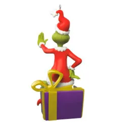 Hallmark Dr. Seuss's How The Grinch Stole Christmas!™ Grinch Peekbuster Ornament With Motion-Activated Sound -Hot Sale Hallmark Store Grinch Peekbuster Keepsake Ornament 2699QXI7067 06