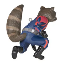 Hallmark Marvel Studios Guardians Of The Galaxy Vol. 3 Rocket Ornament -Hot Sale Hallmark Store Guardians 3 Rocket Keepsake Ornament 1899QXI7459 06