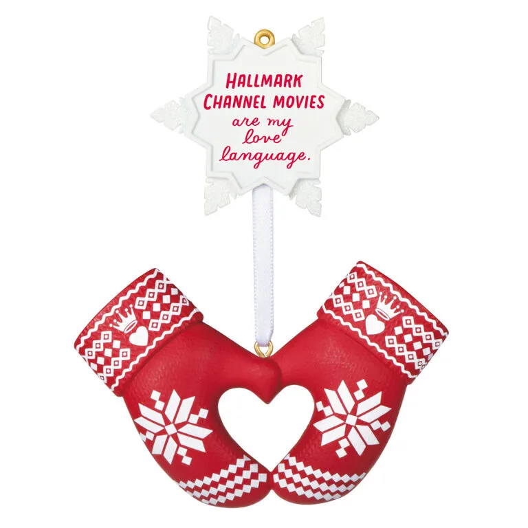 I Love Hallmark Channel! Ornament 1 I Love Hallmark Channel! Ornament
