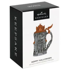 Hallmark Hoppy Halloween Beer Stein 2023 Ornament -Hot Sale Hallmark Store Halloween Beer Stein Keepsake Ornament 1799QFO5287 04