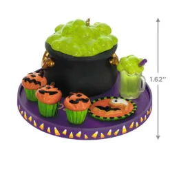 Hallmark Season's Treatings Halloween Party 2023 Ornament -Hot Sale Hallmark Store Halloween Treats Tray Keepsake Ornament 1799QFO5337 03