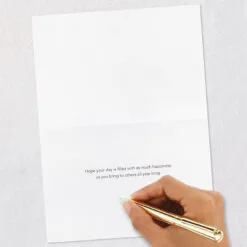 Hallmark Floral Happy Quilled Paper Handmade Birthday Card -Hot Sale Hallmark Store Happy and Flowers Quilled Paper Birthday Card for Her 1299LAD2728 06