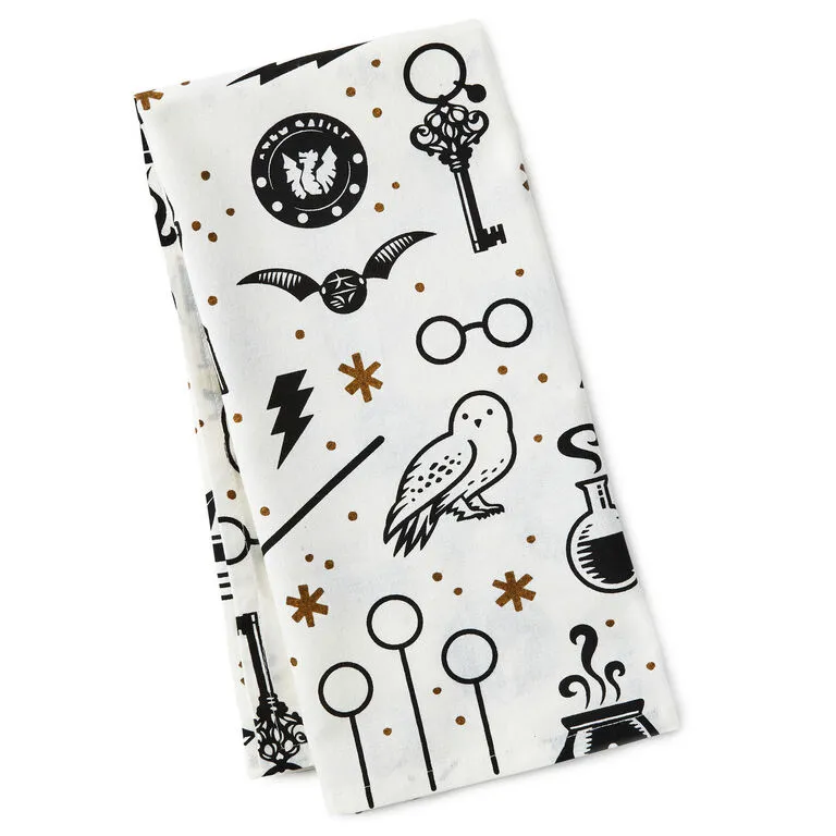 Hallmark Harry Potter™ Wizarding World™ Icons Tea Towel 1 Hallmark Harry Potter™ Wizarding World™ Icons Tea Towel