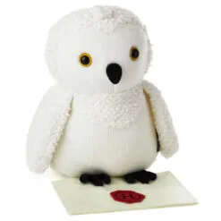 Hallmark Harry Potter™ Hedwig™ Stuffed Animal, 9" -Hot Sale Hallmark Store Harry Potter Hedwig Owl Knitted Stuffed Animal 1BBY4812 03