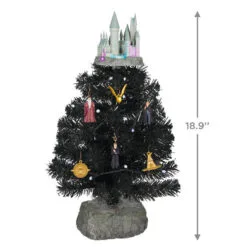 Hallmark Harry Potter™ The Wizarding World™ Miniature Tree Set With Light And Sound -Hot Sale Hallmark Store Harry Potter Keepsake Miniature Tree Ornaments Set 1QFM3363 03