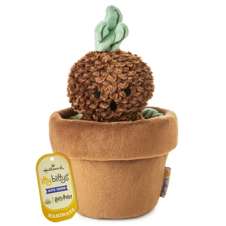 Hallmark Itty Bittys® Harry Potter™ Mandrake™ Plush With Sound 2 Hallmark Itty Bittys® Harry Potter™ Mandrake™ Plush With Sound - Image 2
