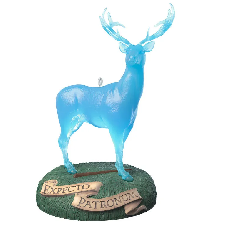 Hallmark Harry Potter™ Stag Patronus Ornament With Light 1 Hallmark Harry Potter™ Stag Patronus Ornament With Light