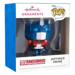 Hasbro® Transformers™ Optimus Prime Funko POP!® Hallmark Ornament -Hot Sale Hallmark Store Hasbro Transformers Optimus Prime Funko POP Christmas Ornament 3HCM2307 04