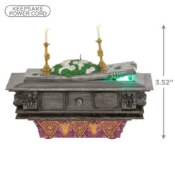 Hallmark Disney The Haunted Mansion Collection The Coffin In The Conservatory Ornament With Light And Sound -Hot Sale Hallmark Store Haunted Mansion Coffin Keepsake Ornament 4499QXD6757 03