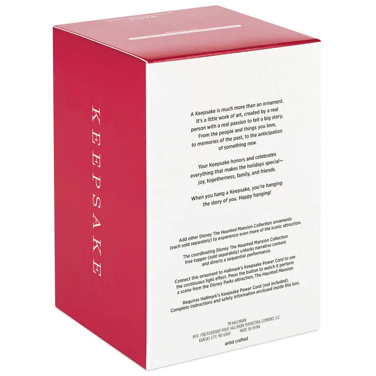 Hallmark Disney The Haunted Mansion Collection Madame Leota Ornament With Light And Sound 5 Hallmark Disney The Haunted Mansion Collection Madame Leota Ornament With Light And Sound - Image 5