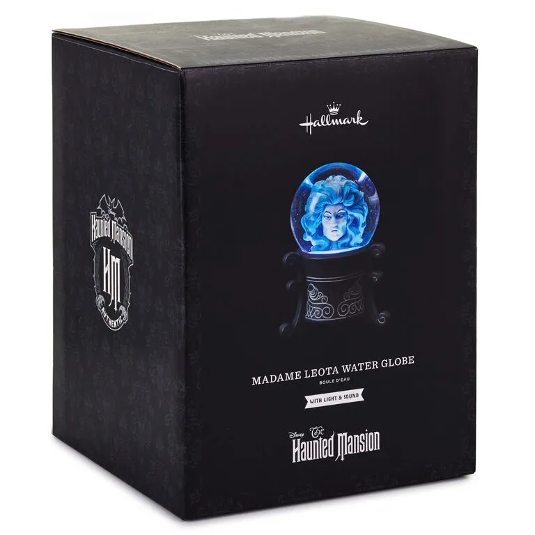 Hallmark Disney The Haunted Mansion Madame Leota Snow Globe With Light & Sound 3 Hallmark Disney The Haunted Mansion Madame Leota Snow Globe With Light & Sound - Image 3