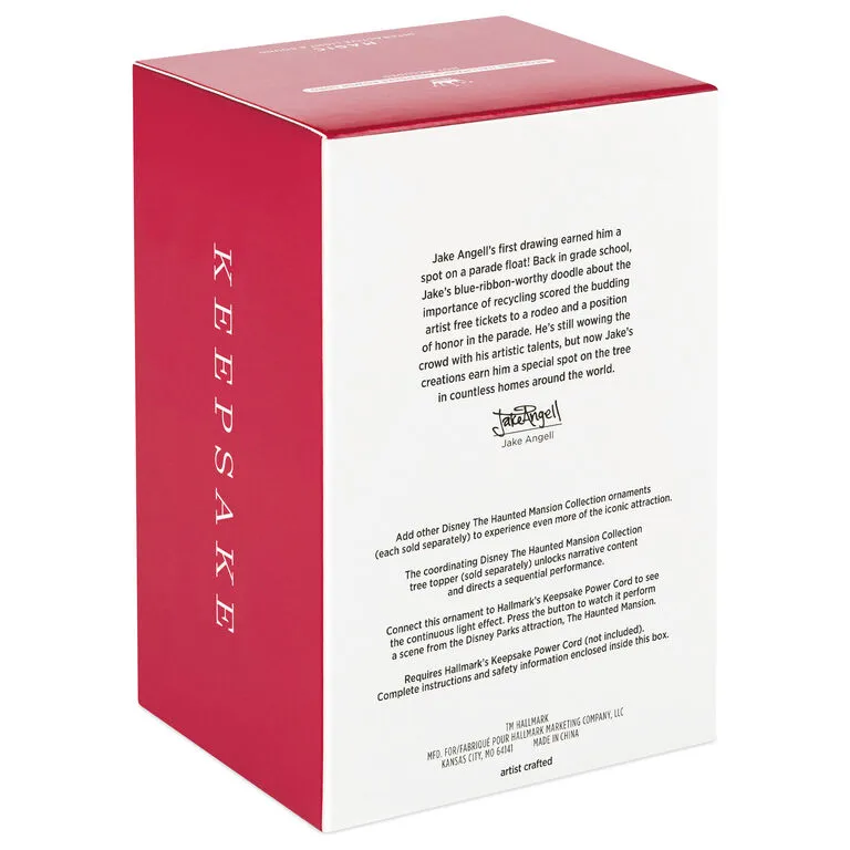 Hallmark Disney The Haunted Mansion Collection Victor Geist Ornament With Light And Sound 5 Hallmark Disney The Haunted Mansion Collection Victor Geist Ornament With Light And Sound - Image 5