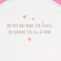 Hallmark All My Love Snow Globe Musical 3D Pop-Up Valentine's Day Card With Motion -Hot Sale Hallmark Store Hearts Snow Globe 3D PopUp Music Motion Valentines Day Card 1299VAY9986 03