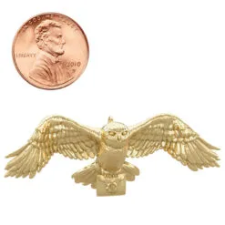 Hallmark Mini Harry Potter™ The Wizarding World™ Metal Ornaments, Set Of 3 21 Hallmark Mini Harry Potter™ The Wizarding World™ Metal Ornaments, Set Of 3 -Hot Sale Hallmark Store Hogwarts Crest Owl Deathly Hallows Keepsake Ornaments 2199QXM9249 11