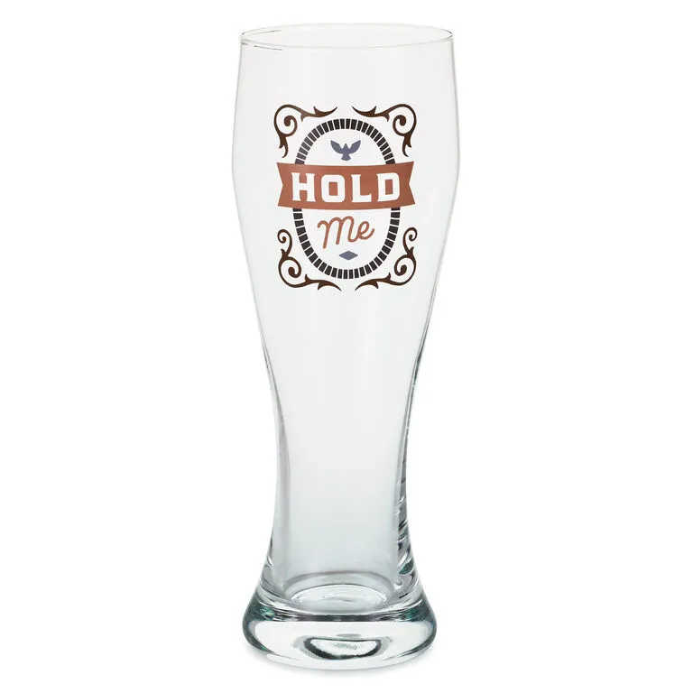 Hallmark Hold Me Pilsner Glass, 19.27 Oz. 1 Hallmark Hold Me Pilsner Glass, 19.27 Oz.