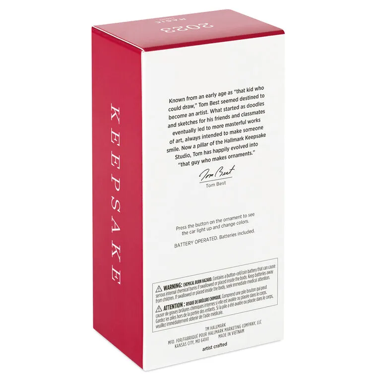 Hallmark Hot Wheels™ Mach Speeder™ Ornament With Light 5 Hallmark Hot Wheels™ Mach Speeder™ Ornament With Light - Image 5