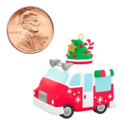 Hallmark Mini Festive Frozen Treats Ornament With Sound, 1.35" 13 Hallmark Mini Festive Frozen Treats Ornament With Sound, 1.35" -Hot Sale Hallmark Store Ice Cream Truck Keepsake Ornament 1299QXM9199 07