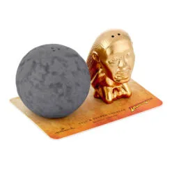 Hallmark Indiana Jones™ Boulder And Idol Salt And Pepper Shakers, Set Of 2 -Hot Sale Hallmark Store Indiana Jones Boulder and Idol Salt and Pepper Shakers 1IDJ1003 04