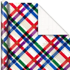 Hallmark Jewel Tones Assorted 3-Pack Christmas Wrapping Paper, 120 Sq. Ft. 12 Hallmark Jewel Tones Assorted 3-Pack Christmas Wrapping Paper, 120 Sq. Ft. -Hot Sale Hallmark Store Jewel Tones Christmas Wrapping Paper Set 5JXW1251 05