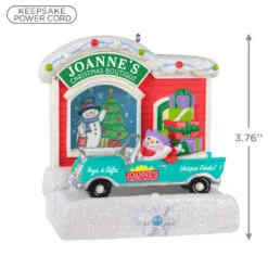 Hallmark Happy Holiday Parade Collection Joanne's Christmas Boutique Musical Ornament With Light -Hot Sale Hallmark Store Joannes Christmas Boutique Shop Keepsake Ornament 3499QGO2517 03