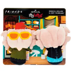 Hallmark Itty Bittys® Friends Joey And Monica Plush, Set Of 2 -Hot Sale Hallmark Store Joey and Monica Turkey Heads Plush Friends itty bittys 1KDD2071 03