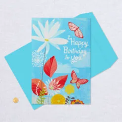 Hallmark 16" Joyful Butterflies Pop-Up Jumbo Birthday Card -Hot Sale Hallmark Store Joyful Butterflies Pop Up Birthday Card 1299CBG1010 06