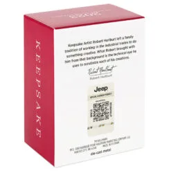 Hallmark The Car's The Star Jurassic Park 1992 Jeep Wrangler Metal Ornament -Hot Sale Hallmark Store Jurassic Park Jeep Keepsake Ornament 2199QXR8149 05