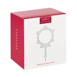 Hallmark Snowflake Ornament And Stocking Hanger -Hot Sale Hallmark Store Keepsake Snowflake Ornament and Stocking Hanger 1999QSB6303 04