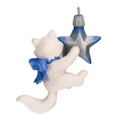 Hallmark Mischievous Kittens Special Edition 25th Anniversary Ornament -Hot Sale Hallmark Store Kitten With 25th Star Keepsake Ornament 1799QXE3327 06