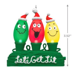 Hallmark Let's Get Lit Ornament With Light -Hot Sale Hallmark Store Lets Get Lit String Lights Keepsake Ornament 2199QGO2837 03