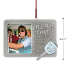 Hallmark License To Cruise 2023 Metal Photo Frame Ornament -Hot Sale Hallmark Store License to Cruise Picture Frame Keepsake Ornament 1599QHX3019 03